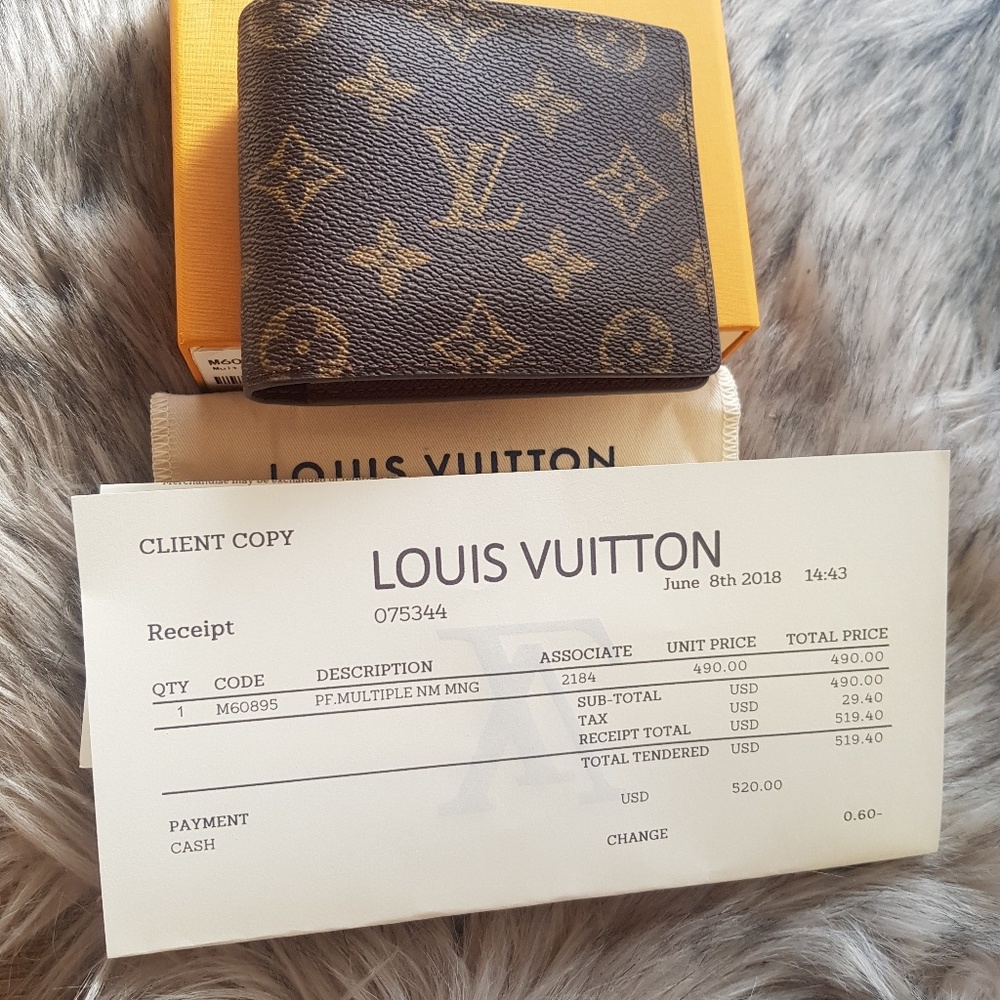 Mens wallet Bifold Like new Monogram